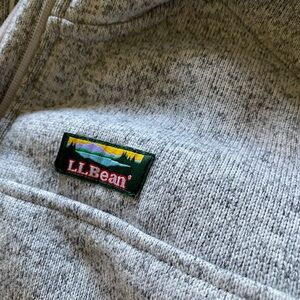 LL Bean zip up sweatshirt